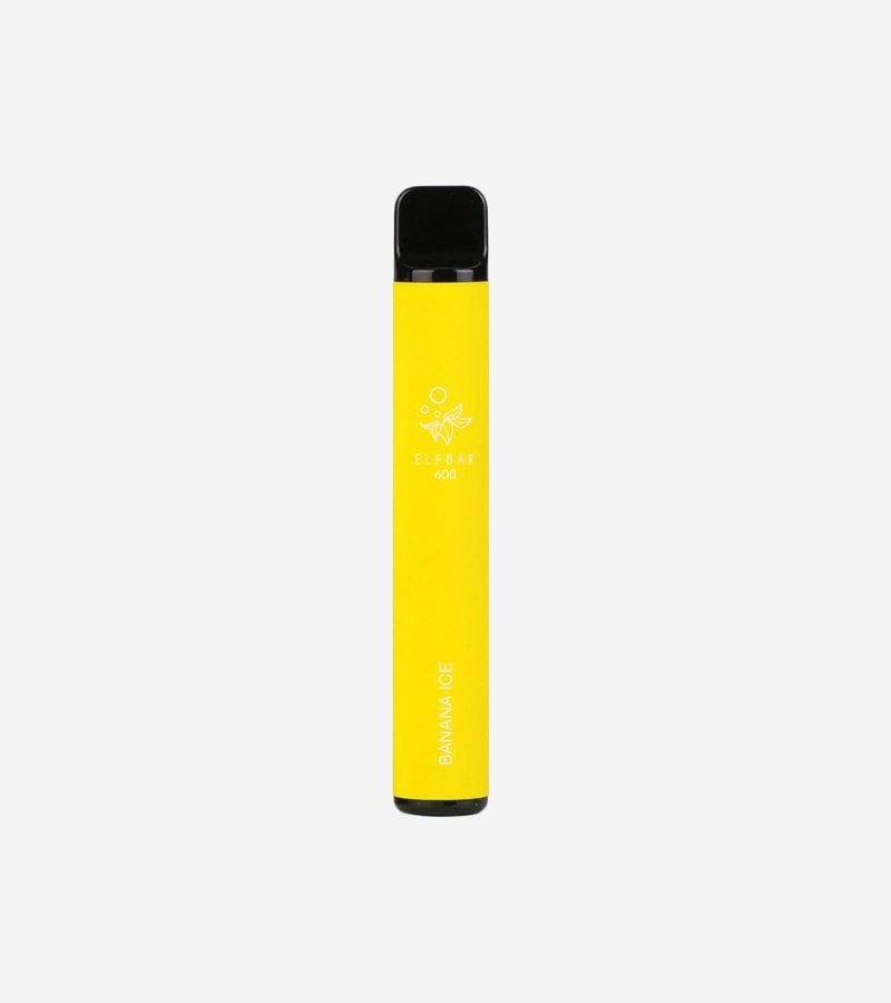 ELFBAR 600 Disposable Vape - 20mg Banana ICE